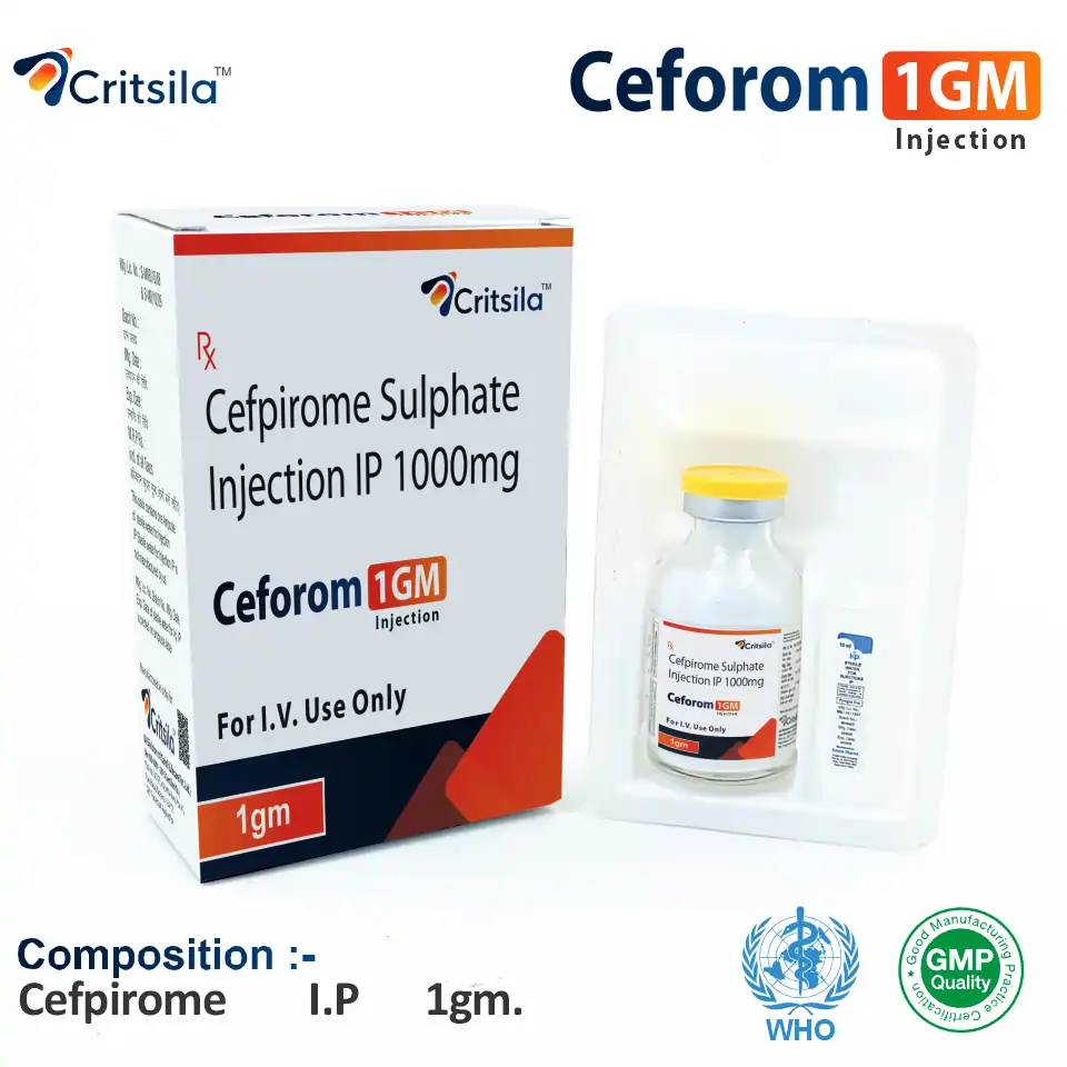 Cefpirome (1gm) Injection in PCD Pharma Franchise at Best Price